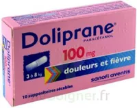 Doliprane 100 Mg Suppositoires Sécables 2plq/5 (10) à MIRANDE