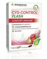 Cys-control Flash 36mg Gélules B/20 à MIRANDE