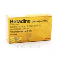 Betadine Dermique 10 % S Appl Cut En Récipient Unidose 10unid/5ml à MIRANDE