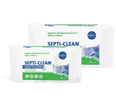 Septi-clean Lingette DÉsinfectante Paquet/70 à MIRANDE