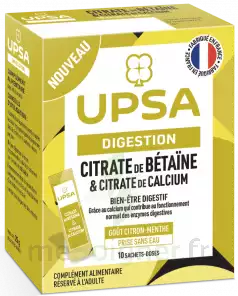 Upsa Citrate De Bétaïne & Citrate De Calcium Poudre 10 Sachets à MIRANDE