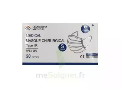 Masque Chirurgical Type Iir Taille S B/50 à MIRANDE